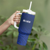 New Zealand Rugby Pacific Custom Tumbler With Handle Kahurangi Auckland All Blue LT9 - Polynesian Pride