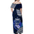 Samoa Rugby Off Shoulder Maxi Dress Proud Samoa World Cup 2023 LT9 - Polynesian Pride