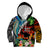 Hawaii Strong Maui Wildfire Kid Hoodie Pray For Lahaina Maui LT9 Black - Polynesian Pride