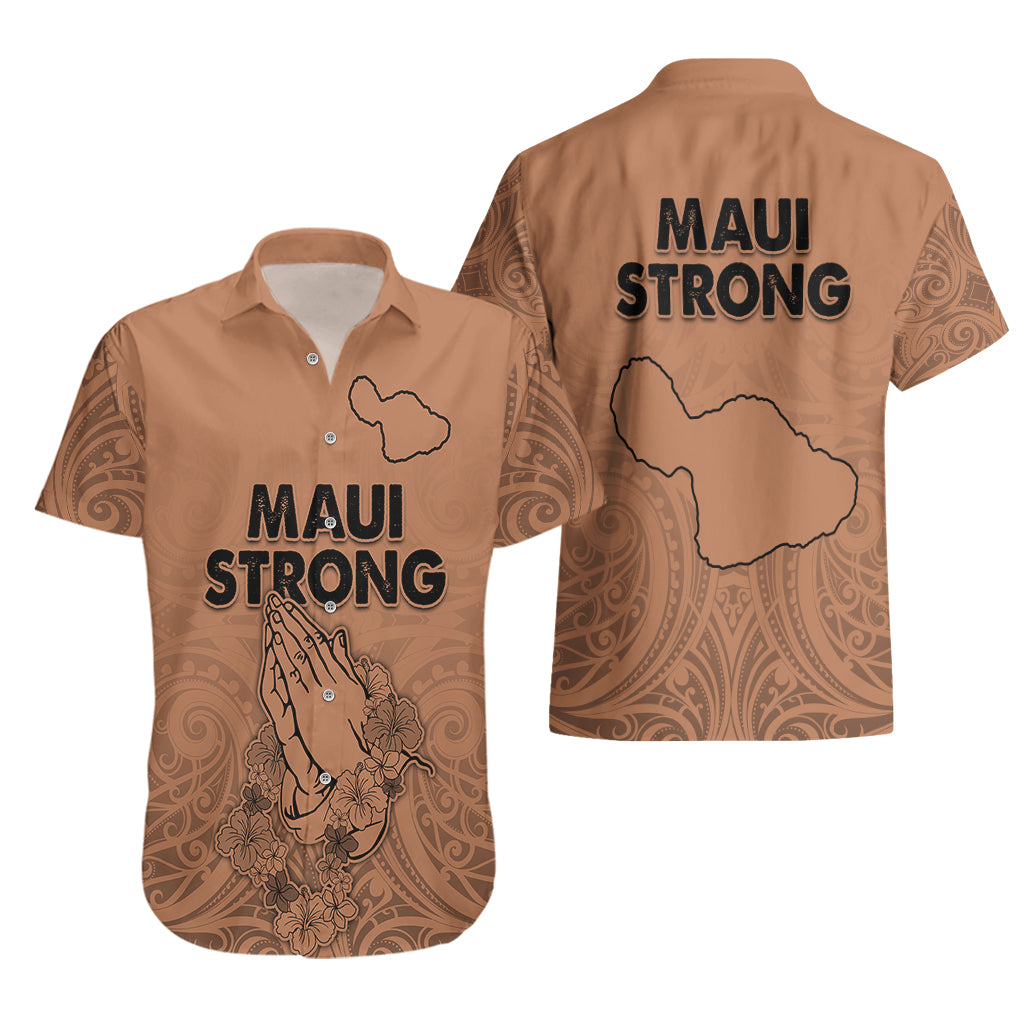 Hawaii Strong Maui Wildfire Hawaiian Shirt No1 LT9 - Polynesian Pride