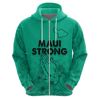 Hawaii Strong Maui Wildfire Hoodie No2 LT9 - Polynesian Pride