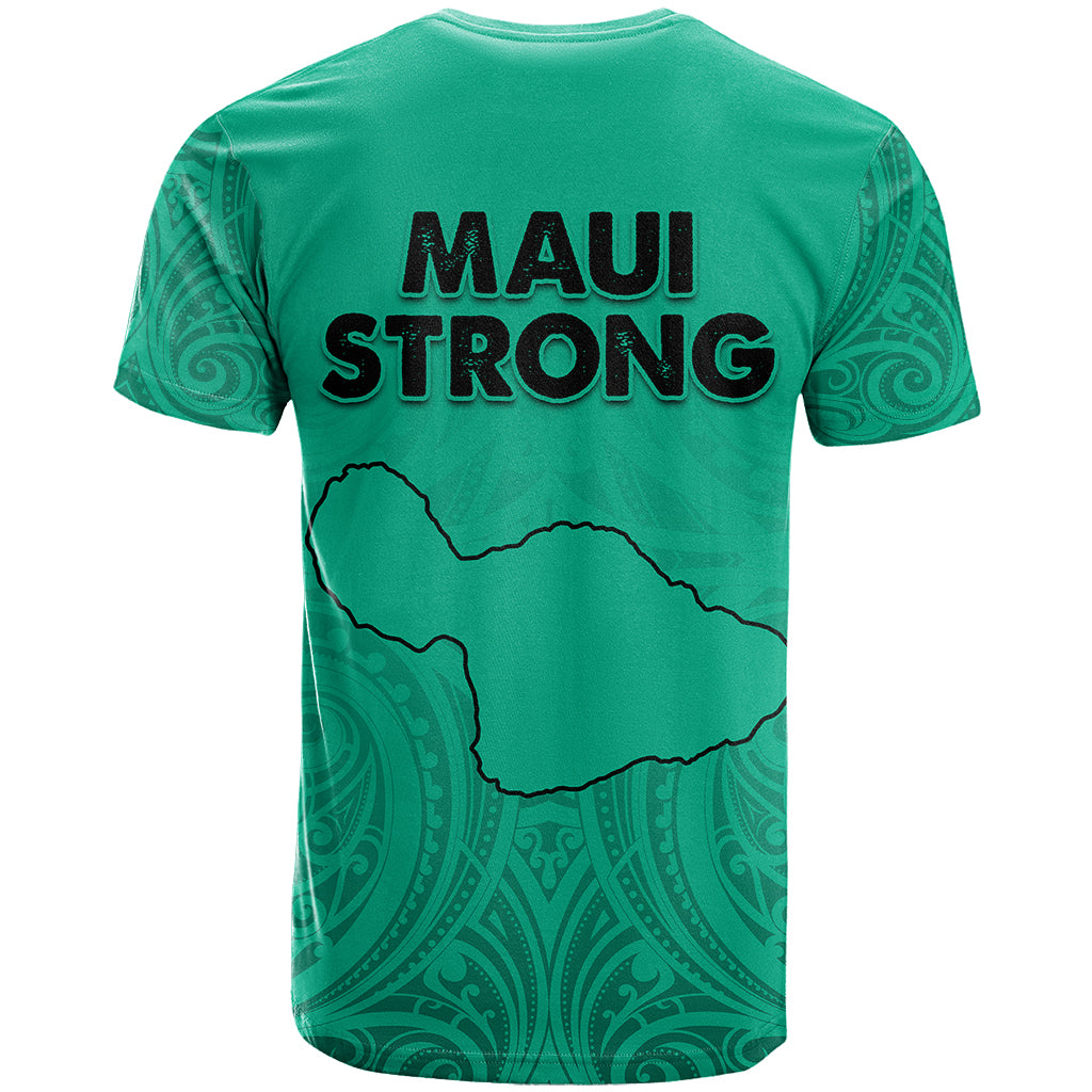 Hawaii Strong Maui Wildfire T Shirt No2 LT9 - Polynesian Pride