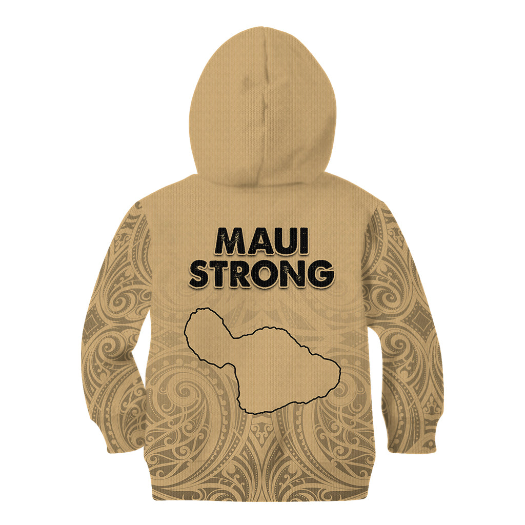 Hawaii Strong Maui Wildfire Kid Hoodie No3 LT9 - Polynesian Pride