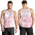 Japan Sakura Floral with Polynesian Vibe Men Tank Top