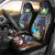 Marshall Islands Kwajalein Atoll Car Seat Cover Plumeria Sea Turtle with Polynesian Tribal