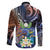 Marshall Islands Kwajalein Atoll Family Matching Puletasi and Hawaiian Shirt Plumeria Sea Turtle with Polynesian Tribal