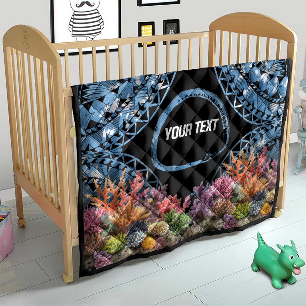 Personalised Nukuoro Micronesia Atoll Quilt with Pacific Coral Reef LT9 - Polynesian Pride