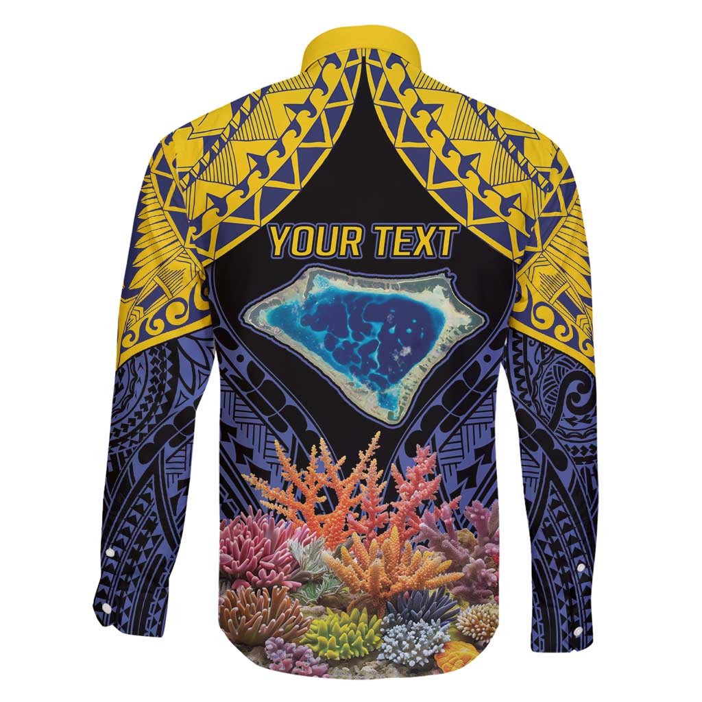 Tokelau Atafu Atoll Personalised Family Matching Puletasi and Hawaiian Shirt Pacific Coral Reef Vibe
