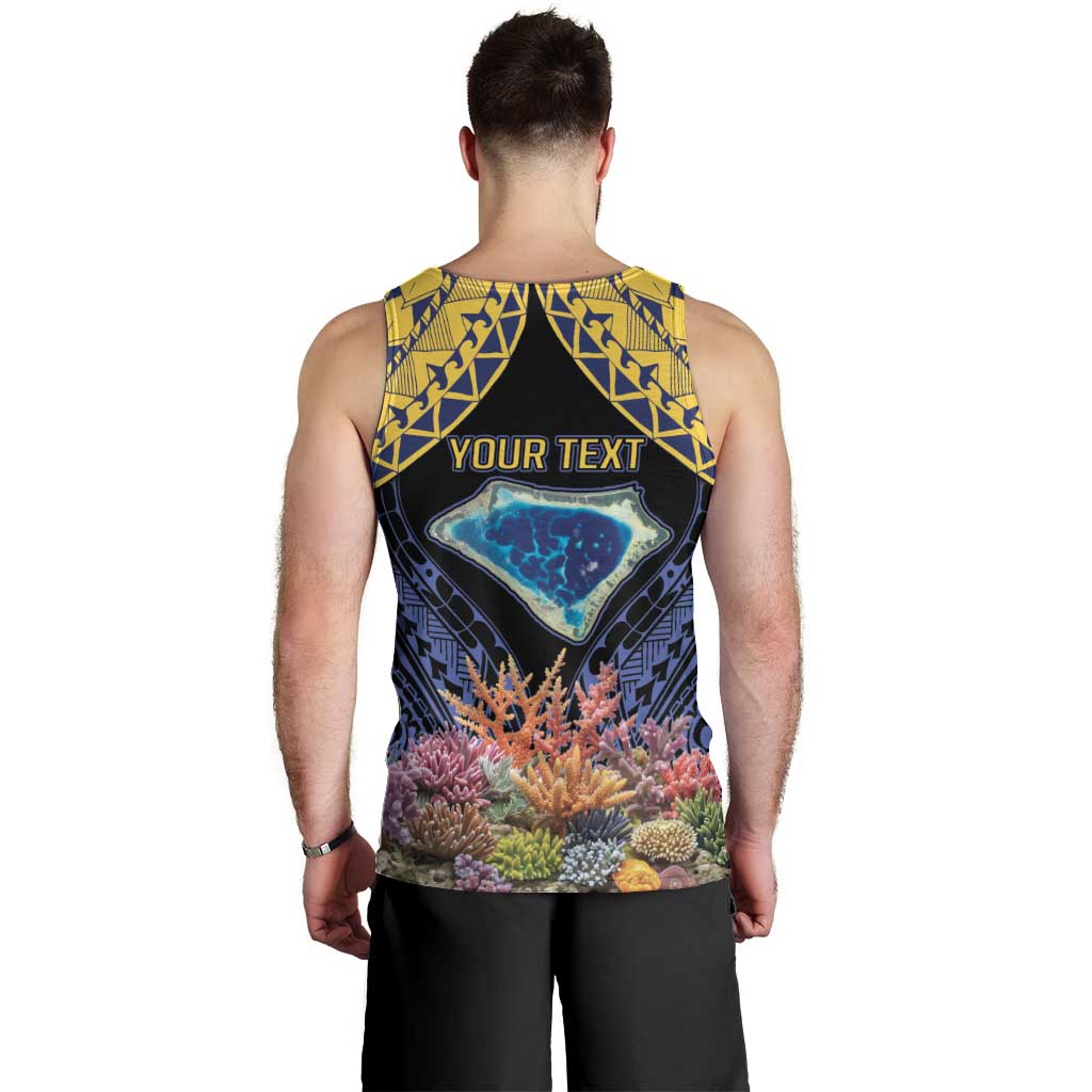Tokelau Atafu Atoll Personalised Men Tank Top Pacific Coral Reef Vibe