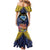 Tokelau Atafu Atoll Personalised Mermaid Dress Pacific Coral Reef Vibe