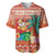 Hawaii Mele Kalikimaka Baseball Jersey Surfing Santa Funny Christmas