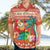 Hawaii Mele Kalikimaka Hawaiian Shirt Surfing Santa Funny Christmas