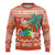 Hawaii Mele Kalikimaka Ugly Christmas Sweater Surfing Santa Funny Christmas