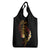 Personalised Papua New Guinea Sepik Grocery Bag Plumeria Floral Tribal Pattern - Polynesian Pride