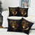 Personalised Papua New Guinea Sepik Pillow Cover Plumeria Floral Tribal Pattern - Polynesian Pride