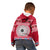 Personalised Fiji Marau Na Kerisimasi Kid Hoodie Merry Christmas Tapa Pattern Red Style LT9 - Polynesian Pride