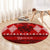 Personalised Tonga Kilisimasi Fiefia Round Carpet Merry Christmas with Turtle Ngatu Pattern LT9 - Polynesian Pride