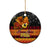 PNG Hamamas Krismas Ceramic Ornament Papua New Guinea Bird Of Paradise Merry Christmas Black Style LT9 - Polynesian Pride