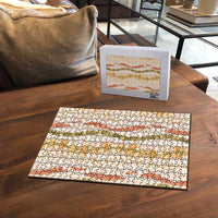 Hawaiian Ohia Lehua Lei Puzzle Plaid Palaka Ahiehie Pattern - Polynesian Pride