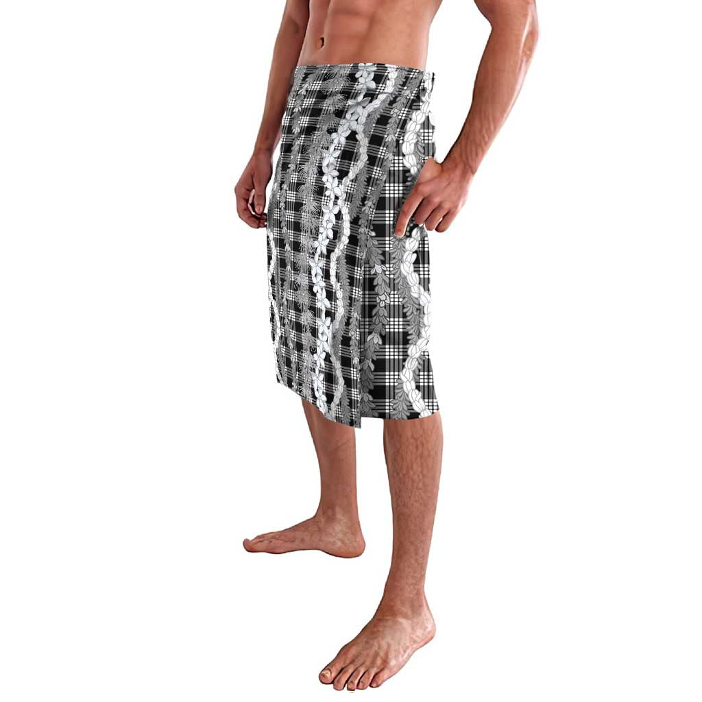 Hawaiian Ohia Lehua Lei Lavalava Plaid Palaka Eleele Pattern - Polynesian Pride