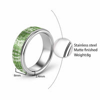 Hawaiian Ohia Lehua Lei Classic Ring Plaid Palaka Omaomao Pattern - Polynesian Pride