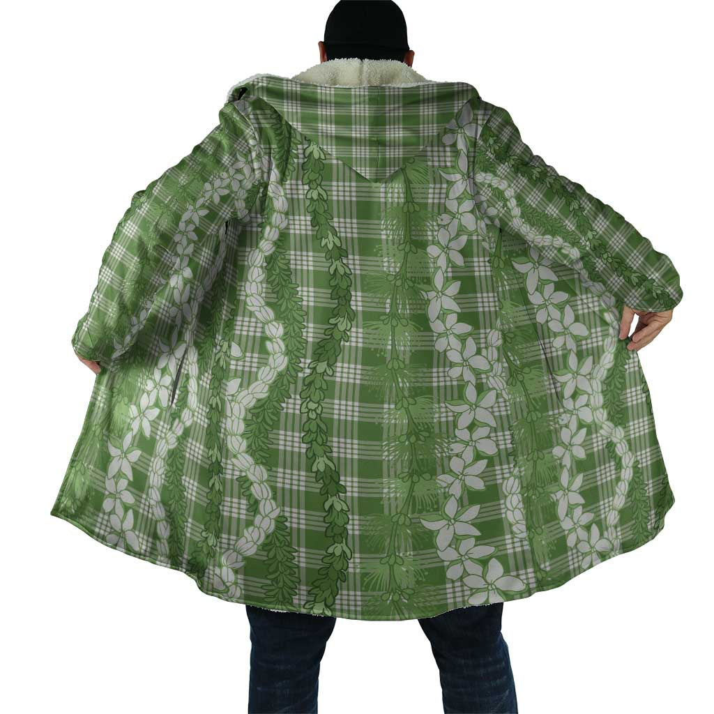 Hawaiian Ohia Lehua Lei Cloak Plaid Palaka Omaomao Pattern - Polynesian Pride