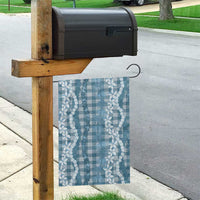 Hawaiian Ohia Lehua Lei Garden Flag Plaid Palaka Uliuli Omaomao Pattern - Polynesian Pride