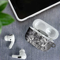Aotearoa Maori Hei Tiki AirPods Case Kiwikiwi Kowhaiwhai Puhoro Motif LT9 - Polynesian Pride