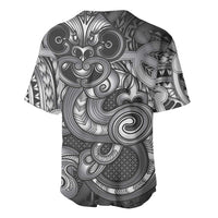 Aotearoa Maori Hei Tiki Baseball Jersey Kiwikiwi Kowhaiwhai Puhoro Motif LT9 - Polynesian Pride
