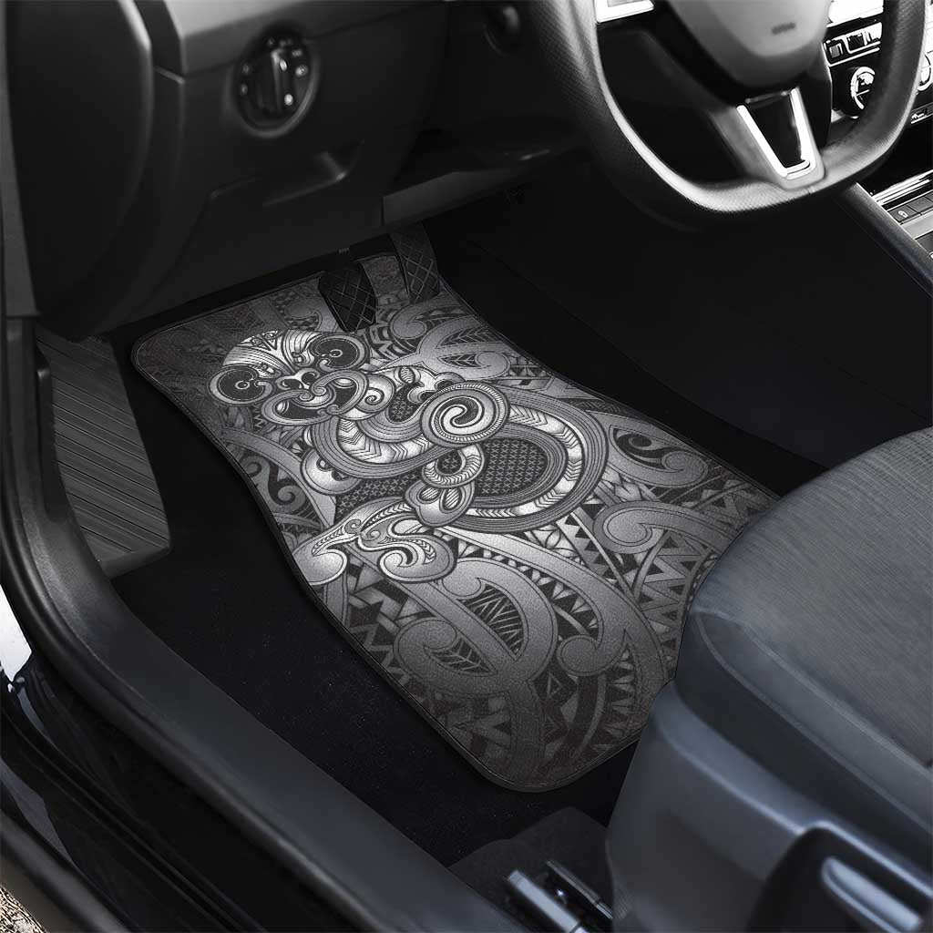 Aotearoa Maori Hei Tiki Car Mats Kiwikiwi Kowhaiwhai Puhoro Motif LT9 - Polynesian Pride