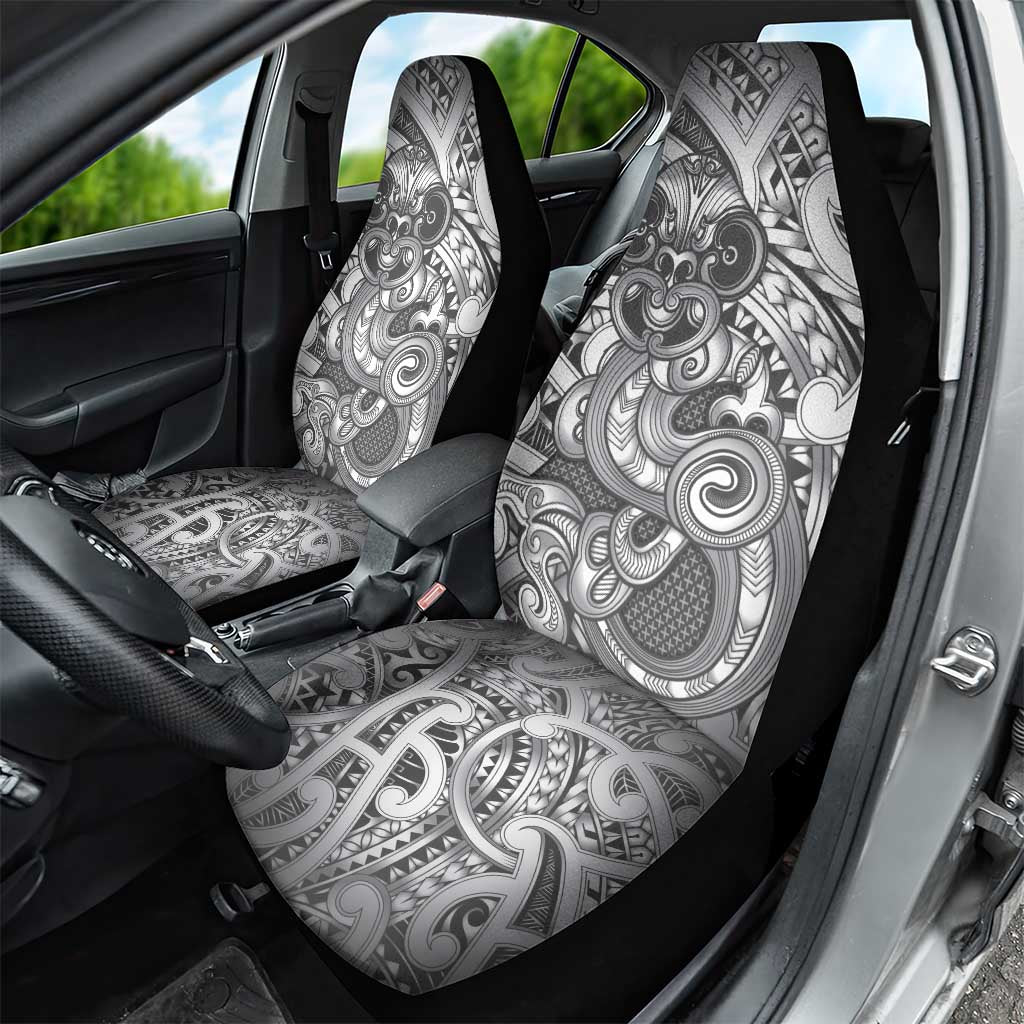 Aotearoa Maori Hei Tiki Car Seat Cover Kiwikiwi Kowhaiwhai Puhoro Motif