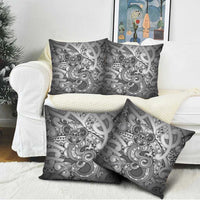 Aotearoa Maori Hei Tiki Pillow Cover Kiwikiwi Kowhaiwhai Puhoro Motif LT9 - Polynesian Pride