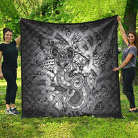 Aotearoa Maori Hei Tiki Quilt Kiwikiwi Kowhaiwhai Puhoro Motif