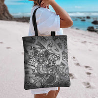 Aotearoa Maori Hei Tiki Tote Bag Kiwikiwi Kowhaiwhai Puhoro Motif LT9 - Polynesian Pride