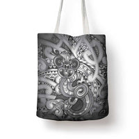 Aotearoa Maori Hei Tiki Tote Bag Kiwikiwi Kowhaiwhai Puhoro Motif LT9 - Polynesian Pride
