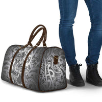 Aotearoa Maori Hei Tiki Travel Bag Kiwikiwi Kowhaiwhai Puhoro Motif LT9 - Polynesian Pride