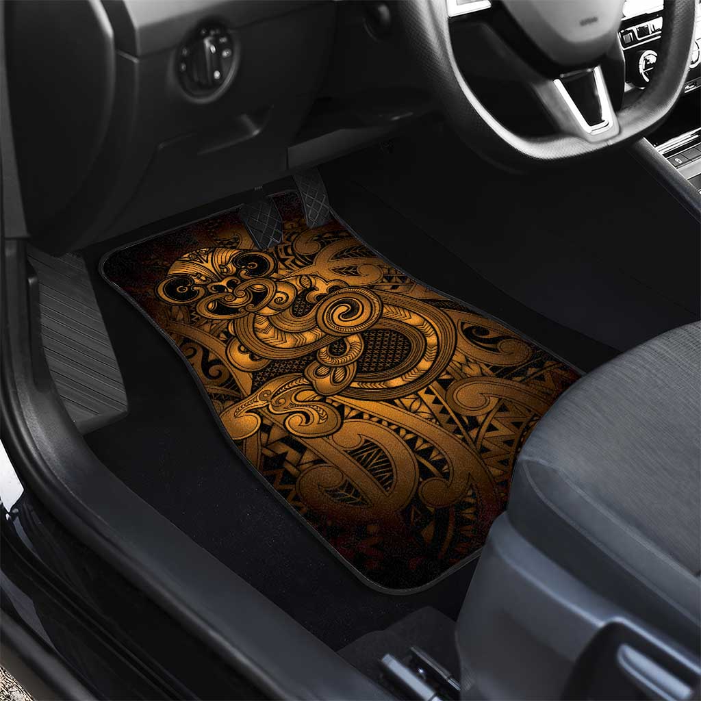 Aotearoa Maori Hei Tiki Car Mats Koura Kowhaiwhai Puhoro Motif LT9 - Polynesian Pride