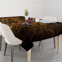 Aotearoa Maori Hei Tiki Tablecloth Koura Kowhaiwhai Puhoro Motif
