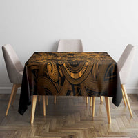 Aotearoa Maori Hei Tiki Tablecloth Koura Kowhaiwhai Puhoro Motif