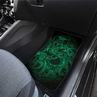Aotearoa Maori Hei Tiki Car Mats Kakariki Kowhaiwhai Puhoro Motif LT9 - Polynesian Pride