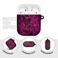 Aotearoa Maori Hei Tiki AirPods Case Mawhero Kowhaiwhai Puhoro Motif LT9 - Polynesian Pride