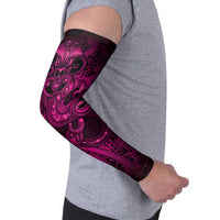 Aotearoa Maori Hei Tiki Arm Sleeves Mawhero Kowhaiwhai Puhoro Motif LT9 - Polynesian Pride