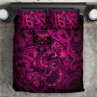 Aotearoa Maori Hei Tiki Bedding Set Mawhero Kowhaiwhai Puhoro Motif