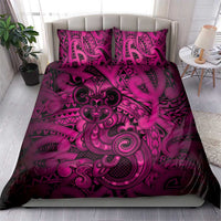 Aotearoa Maori Hei Tiki Bedding Set Mawhero Kowhaiwhai Puhoro Motif