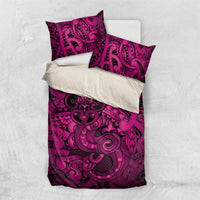Aotearoa Maori Hei Tiki Bedding Set Mawhero Kowhaiwhai Puhoro Motif