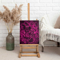 Aotearoa Maori Hei Tiki Canvas Wall Art Mawhero Kowhaiwhai Puhoro Motif LT9 - Polynesian Pride