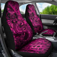 Aotearoa Maori Hei Tiki Car Seat Cover Mawhero Kowhaiwhai Puhoro Motif