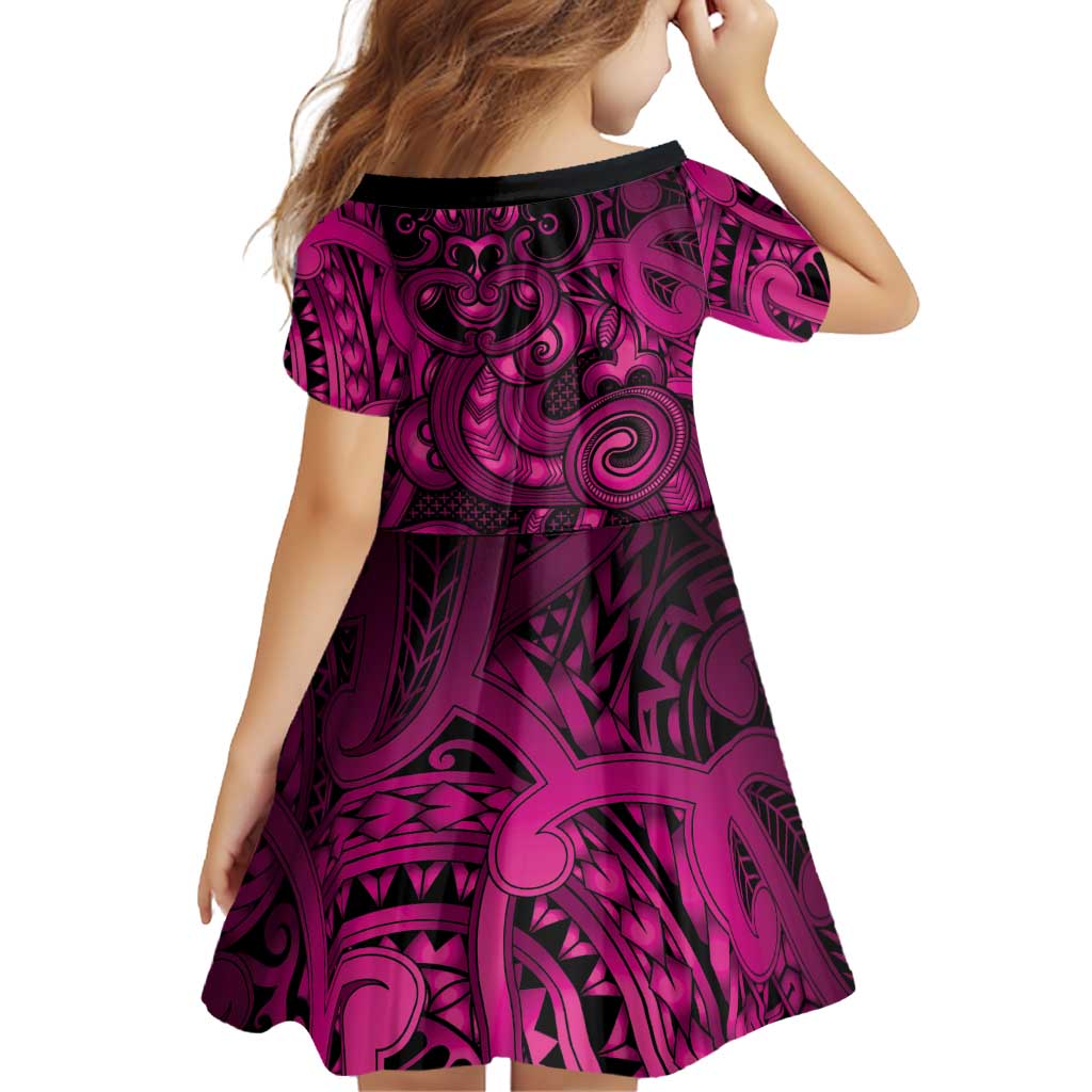 Aotearoa Maori Hei Tiki Family Matching Mermaid Dress and Hawaiian Shirt Mawhero Kowhaiwhai Puhoro Motif LT9 - Polynesian Pride