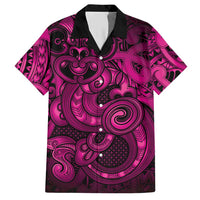 Aotearoa Maori Hei Tiki Hawaiian Shirt Mawhero Kowhaiwhai Puhoro Motif