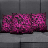 Aotearoa Maori Hei Tiki Pillow Cover Mawhero Kowhaiwhai Puhoro Motif LT9 - Polynesian Pride